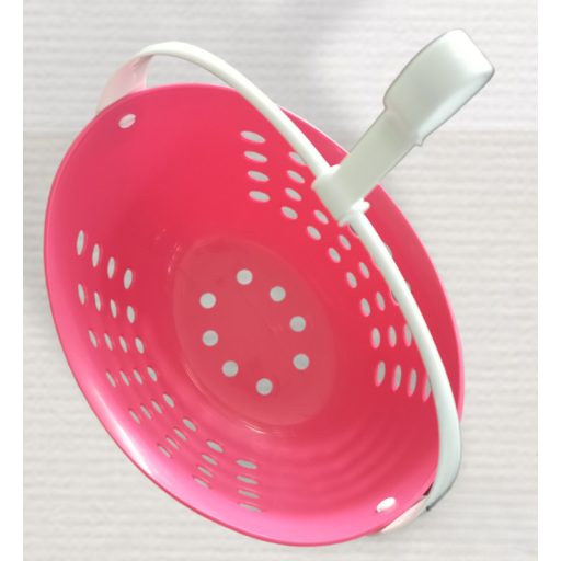 VIXI teregető szett csipesztartó kosárral és 10 db pink csipesszel