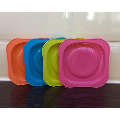 VIXI 300 ml-es frissentartó edény mikróban melegíthető fedővel, ételtárolás és fagyasztás céljára.