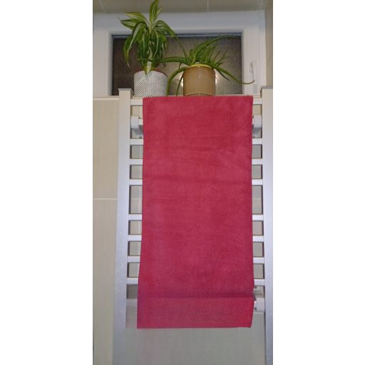 VIXI fürdőlepedő eper színben, puha és nedvszívó mikroszálas törölköző 70x140 cm-es méretben