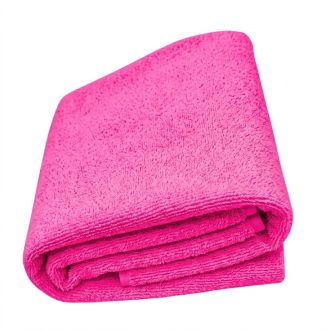 VIXI fürdőlepedő pink színben, puha és nedvszívó mikroszálas törölköző 70x140 cm-es méretben