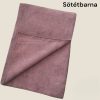 VIXI fürdőlepedő sötétbarna színben, puha és nedvszívó mikroszálas törölköző 70x140 cm-es méretben