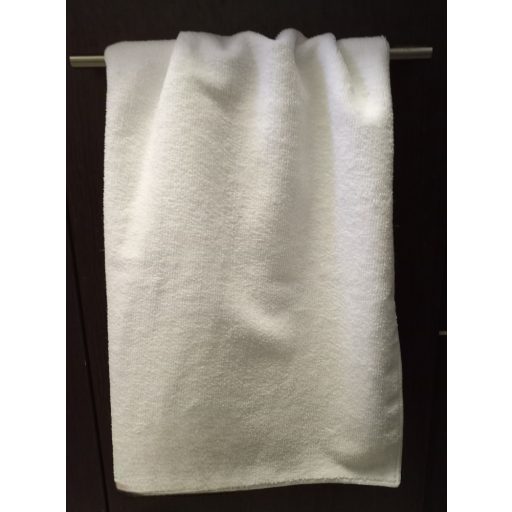 VIXI kistörölköző fehér színben, puha mikroszálas anyagból, 50x100 cm méretben