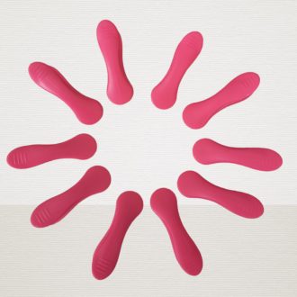 VIXI normál csipesz pink, 10 db-os, nyommentes szárítással