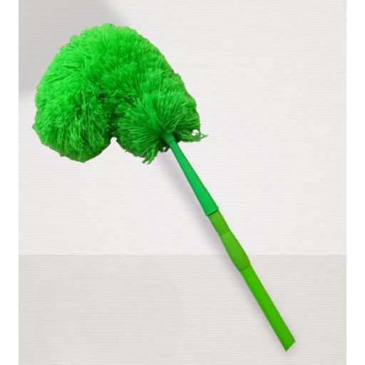 VIXI pókhálózó teleszkópos nyéllel, mikroszálas tisztító fej pókháló és por eltávolítására