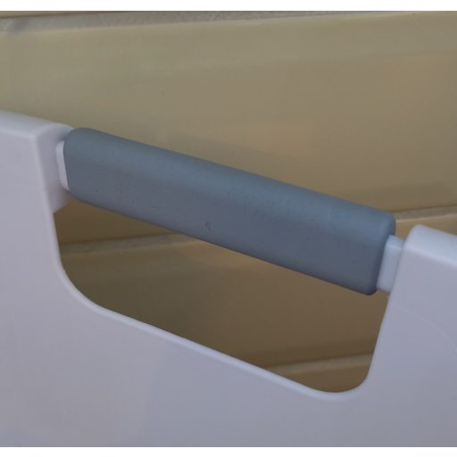 VIXI masszív ruháskosár szilikon fogantyúval, praktikus tároláshoz és szállításhoz